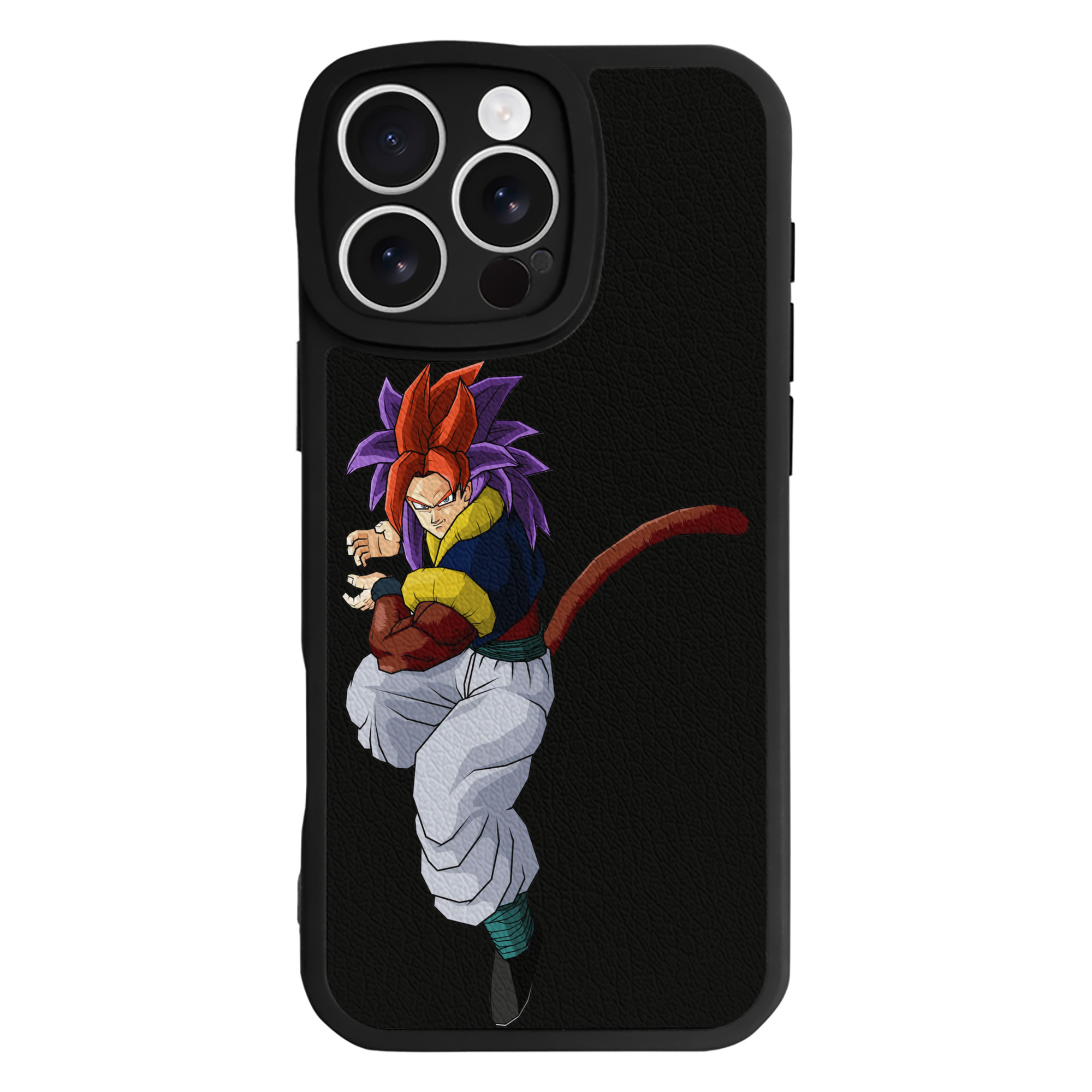 （画像用） ドラゴンボール DRAGON BALL 【iPhone 16シリーズ対応】シリコンスマホケース（レザー調） 材質：シリコン